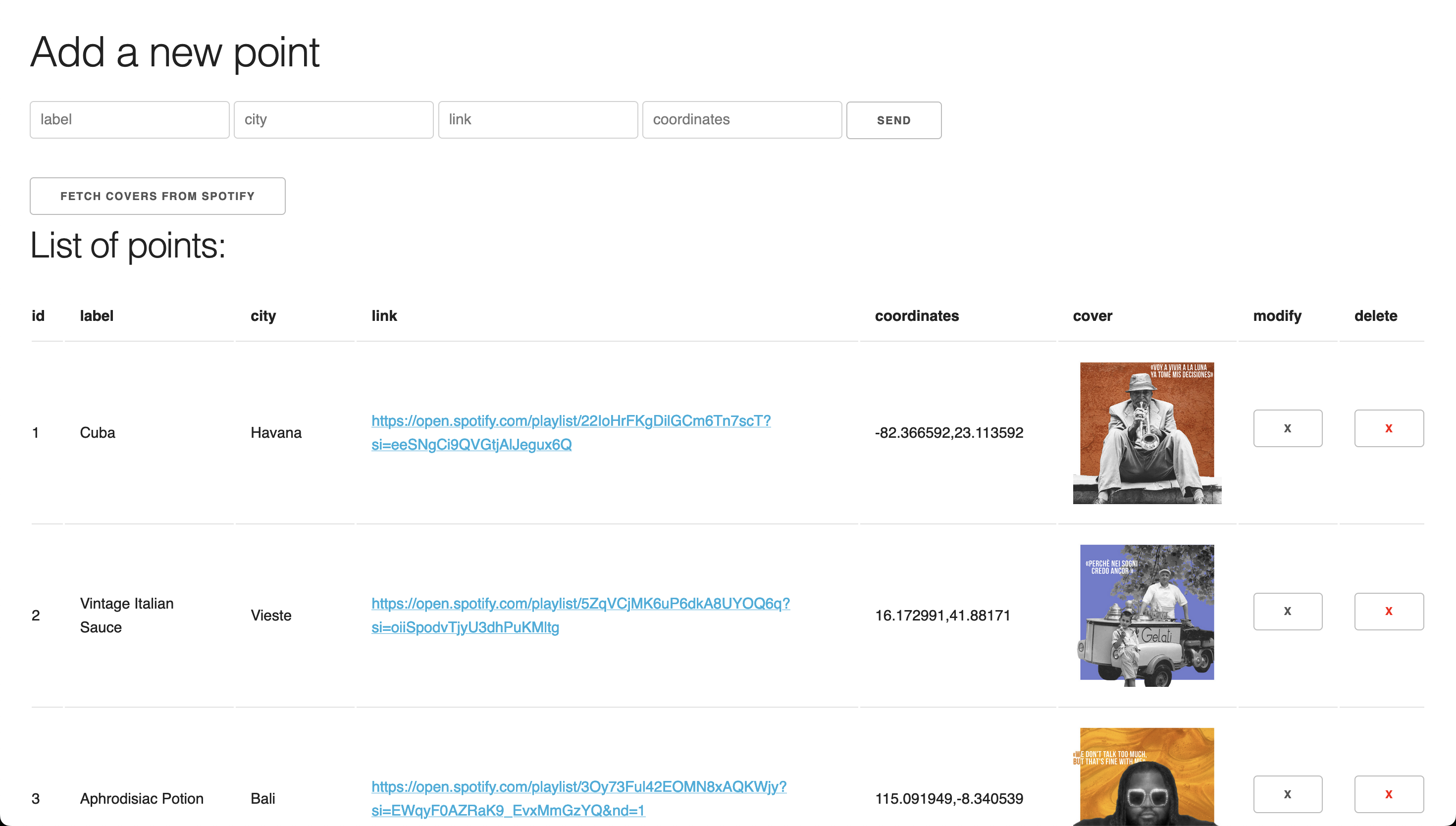 Admin Homepage